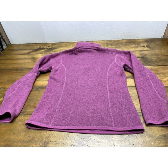 Patagonia Women’s Better Sweater Pink Magenta Full Zip Hooded Hoodie Jacket Sz M - Picture 7 of 7